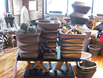 Various planters at Jayson Home and Garden