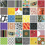 Colorful print and pattern fabrics from Maharam Fabrics