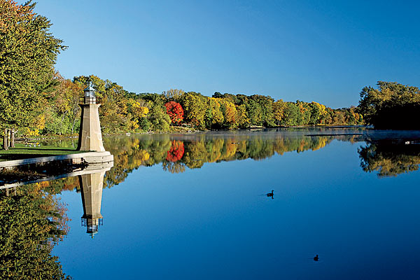 Fabyan Forest Preserve on the Fox River