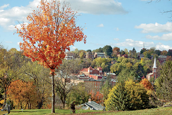 Galena fall colors