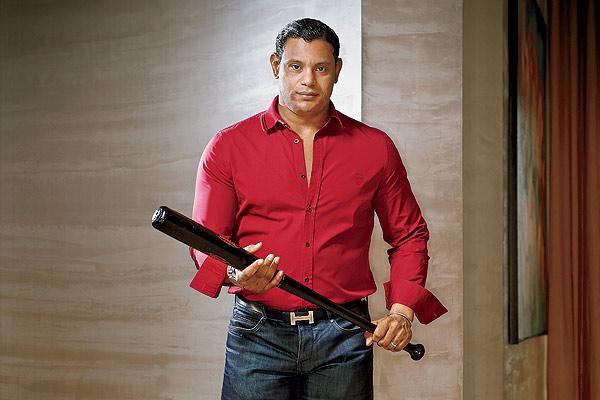 Sammy Sosa at his Miami home today