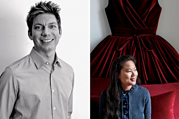 Bill Shapiro and JoAnn Tan of Moschino