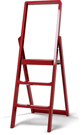 Space-smart foldable stepladder, by Karl Malmvall for Design House Stockholm