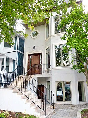 A 116-year-old building in Lincoln Park, which is being converted into a single-family home