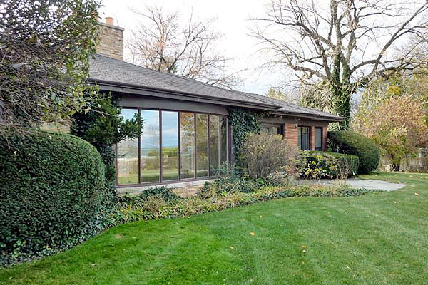 A 48-year-old Evanston home, which occupies the former Daniel Burnham estate
