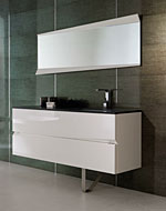 Sleek kitchen items at Porcelanosa