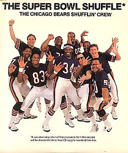The 1985 Chicago Bears on the cover of The Super Bowl Shuffle