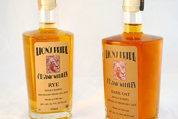 Lion's Pride Organic Whiskey, in Rye and Dark Oat