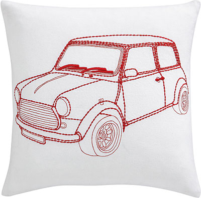 Beep Beep pillow