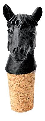 Horse wine stopper by Imm Living