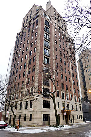 A Gold Coast building, with a 12th floor condo for sale