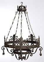 A chandelier designed by José Thenée