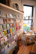 Items on display at Grace Paperie and Gift Shop