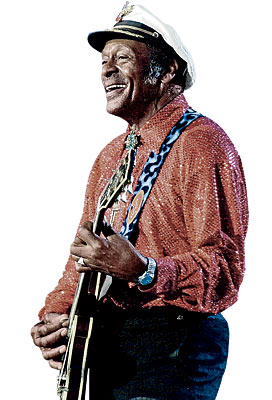 Guitarist Chuck Berry