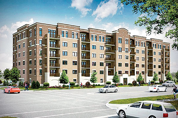 Wolf Ridge Condominiums, located in Northlake