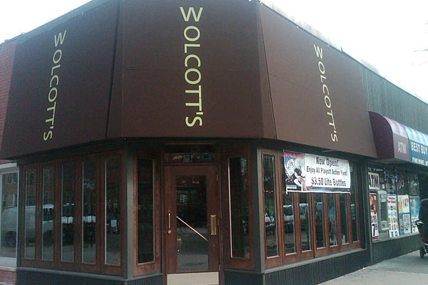 The exterior of Wolcott's