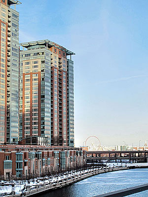 An exterior view of Dan McLean's former penthouse