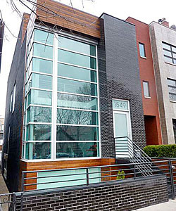 A second reconstructed home in Wicker Park