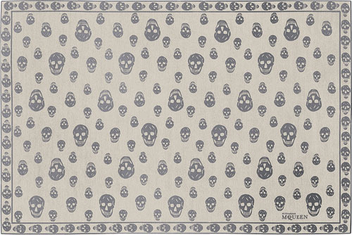 Alexander McQueen skull rug
