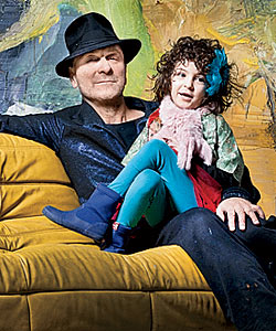 Wesley Kimler and his daughter, Amina