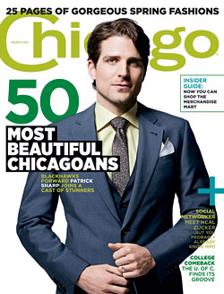 Patrick Sharp as seen on the March 2011 cover of Chicago magazine