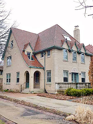 The former home of Republican candidate Roger Keats, located in Wilmette