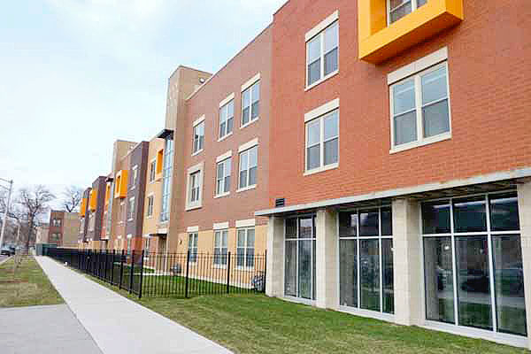 The former apartment building of Dr. Martin Luther King Jr., located in North Lawndale