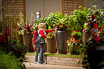 Patrons at the Chicago Flower & Garden show