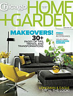 The March-April issue of Chicago Home + Garden