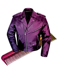 A vintage jacket and comb