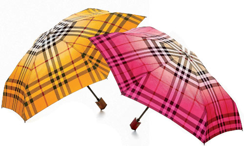 Burberry Kensington Pop Degrade packable umbrellas