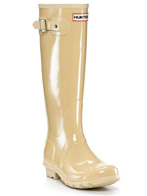 Classic glossy rain boot