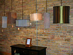 Lamps on display at Urbanest