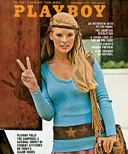 A 'Playboy' cover from the 1970s