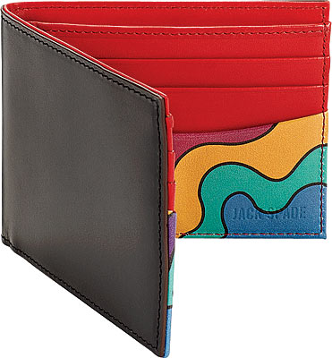 Jack Spade printed bill holder