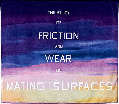 Works on Whatever Ed Ruscha towel