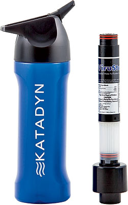 Katadyn water bottle with purifier