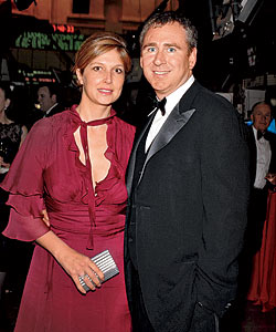 Ken Griffin and his wife, Anne Dias