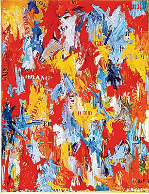 'False Start' by Jasper Johns