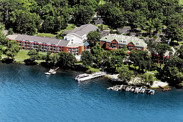 Heidel House Resort & Spa, on the shore of Green Lake.