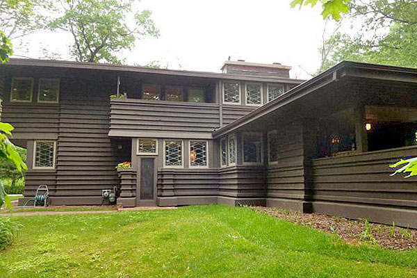 The George Millard house, located in Highland Park