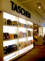 Shelves at Taschen