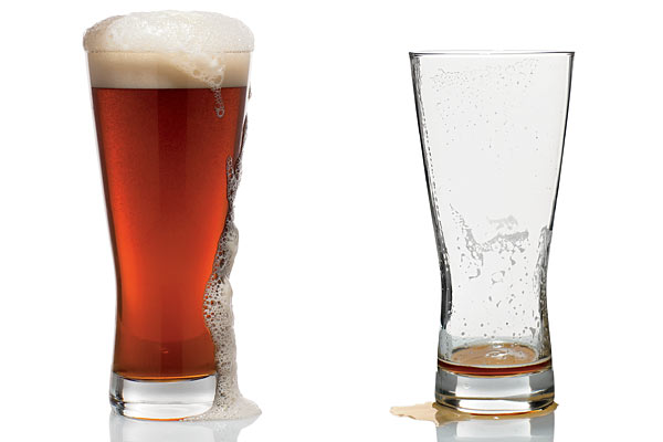 Beer glasses