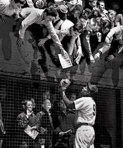 Minoso with the White Sox