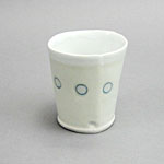 A ceramic cup by Amanda Gentry