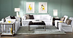 A living room set from Mitchell Gold + Bob Williams