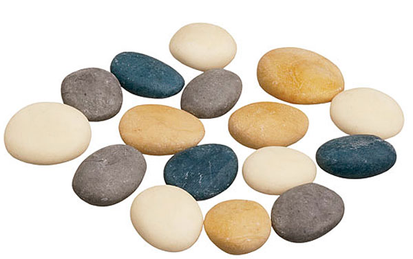 Rock your bath: set of 16 soap stones