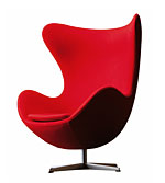 The Fritz Hansen Egg Chair from Haute Living