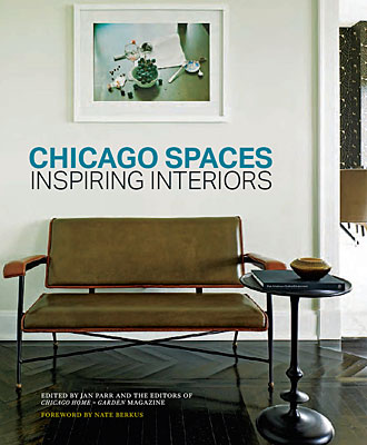 The front cover of 'Chicago Spaces: Inspiring Interiors'