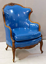 A blue chair from Susanin's